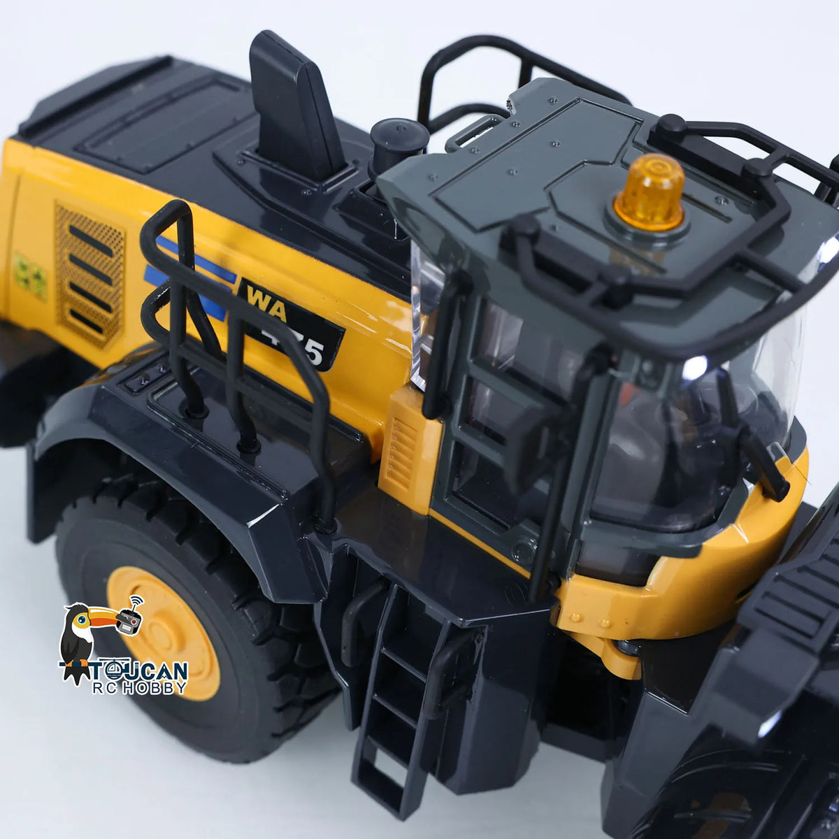 New Half Metal 1/50 WA475 RC Loader RTR Remote Control Trucks Cars Mini Vehicle Model Lights Sounds Machine Gift Toys RC Car