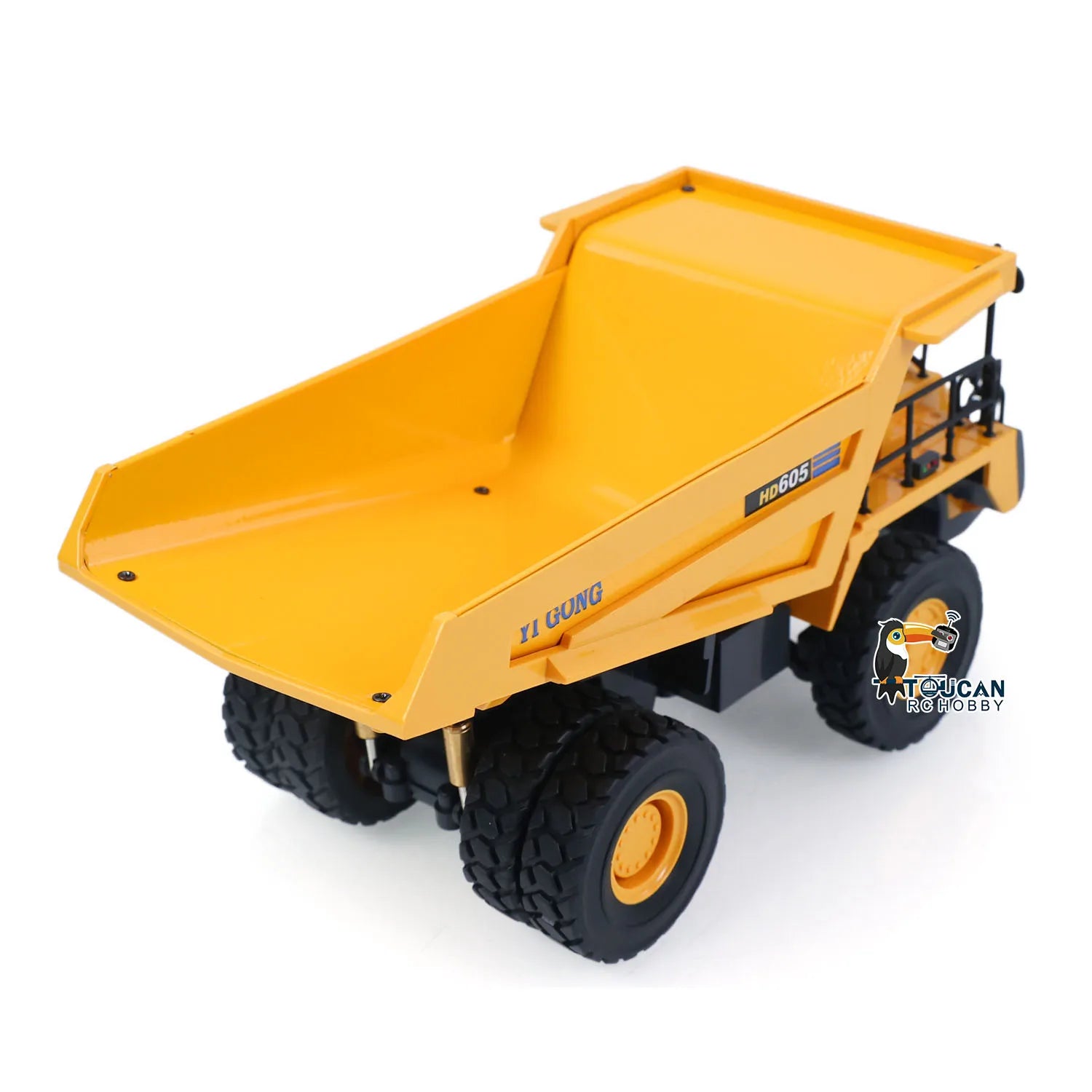 Toys Cars RTR 1/50 Electric RC Dump Truck Remote Control Construction Vehicle Tipper Model Light Sound Effect TOUCAN Hobby Gift
