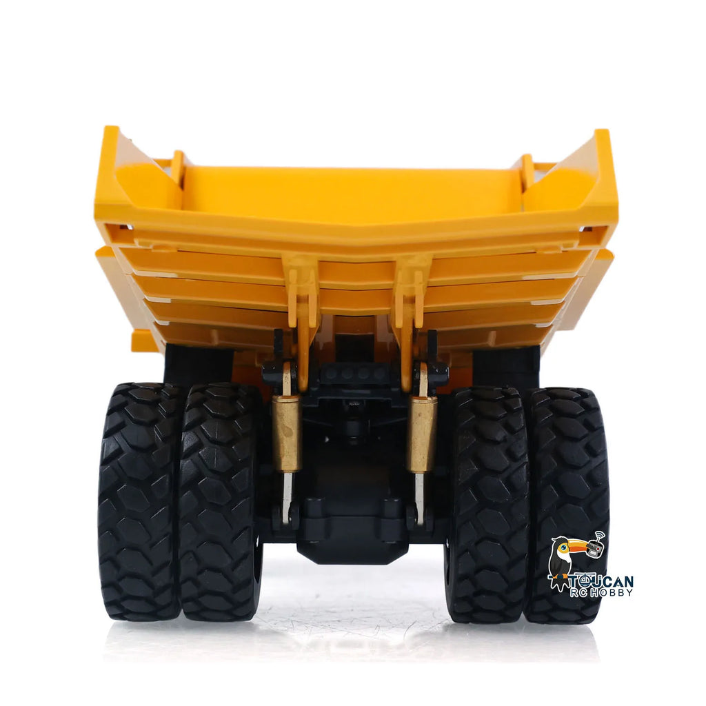 Toys Cars RTR 1/50 Electric RC Dump Truck Remote Control Construction Vehicle Tipper Model Light Sound Effect TOUCAN Hobby Gift