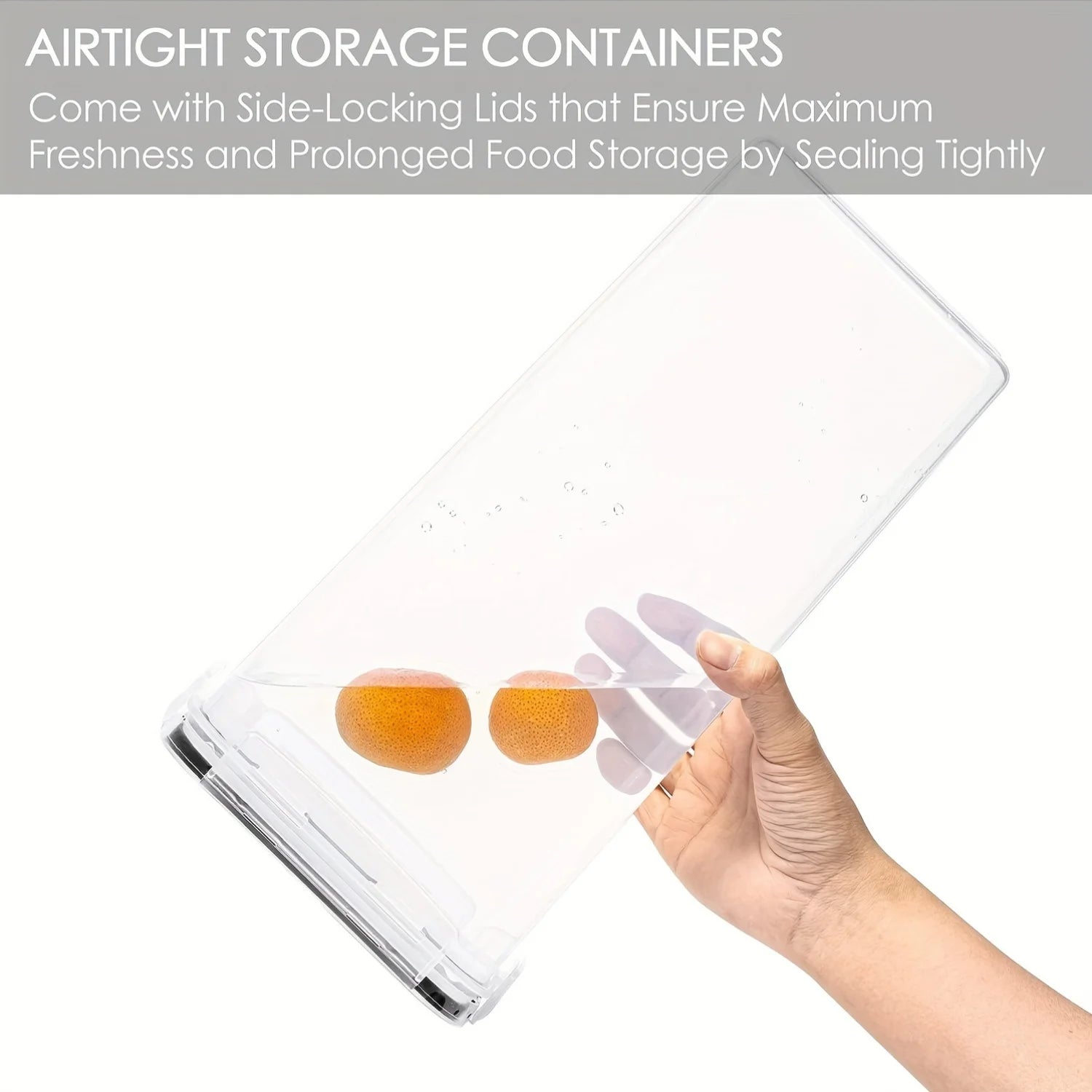 Airtight Food Storage Containers with Lids, 2/4 PCS 2.8L Pasta Containers for Pantry Organization and Storage, BPA Free Kitchen