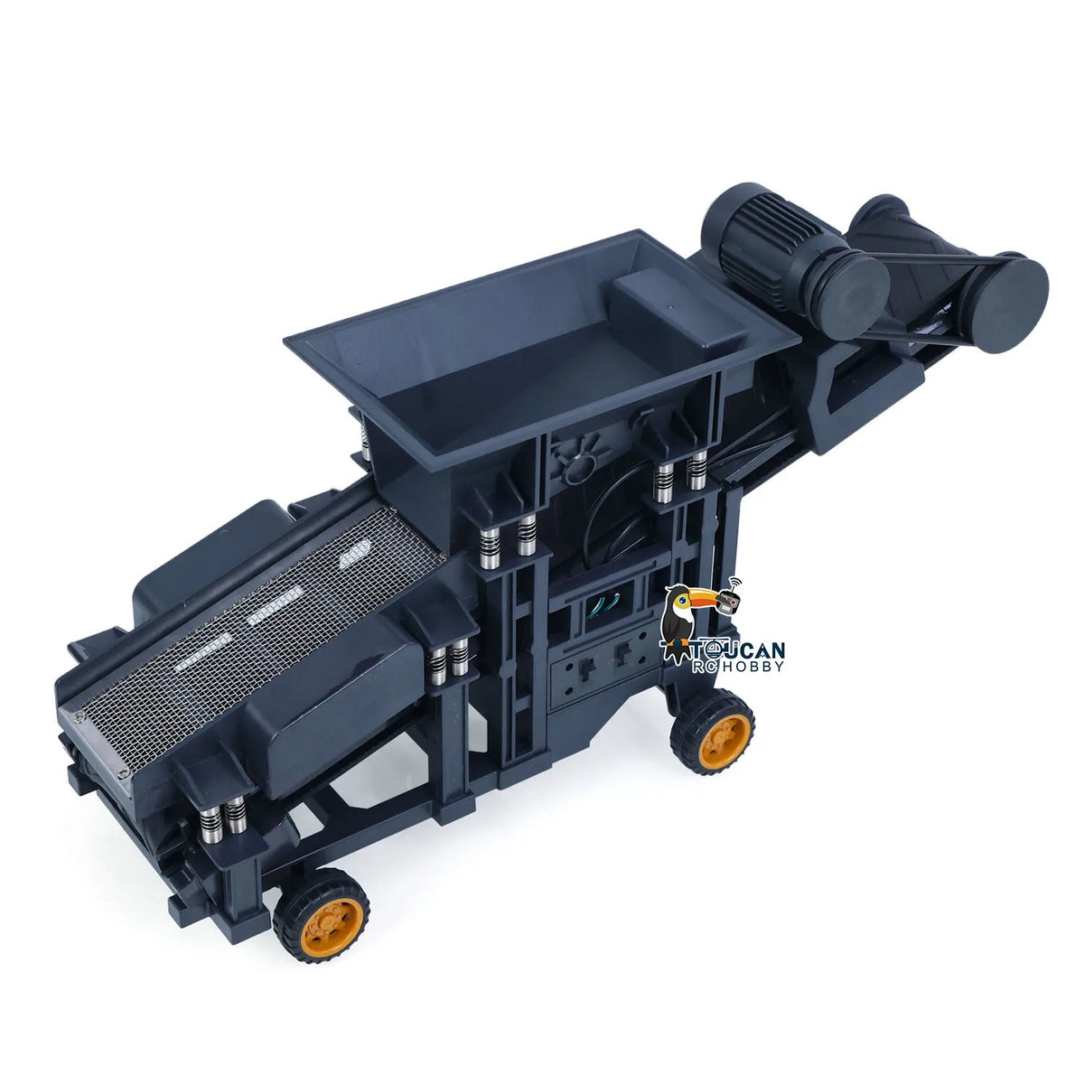 Toys 1/50 Remote Control Model Loader Excavator Mining Truck Sand Screener Road Roller Engineering Vehicle Gifts