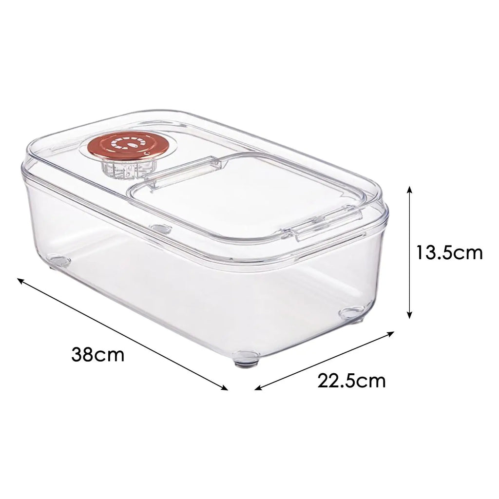 Kitchen Rice Storage Container Flour Cereal Bread Storage Organization