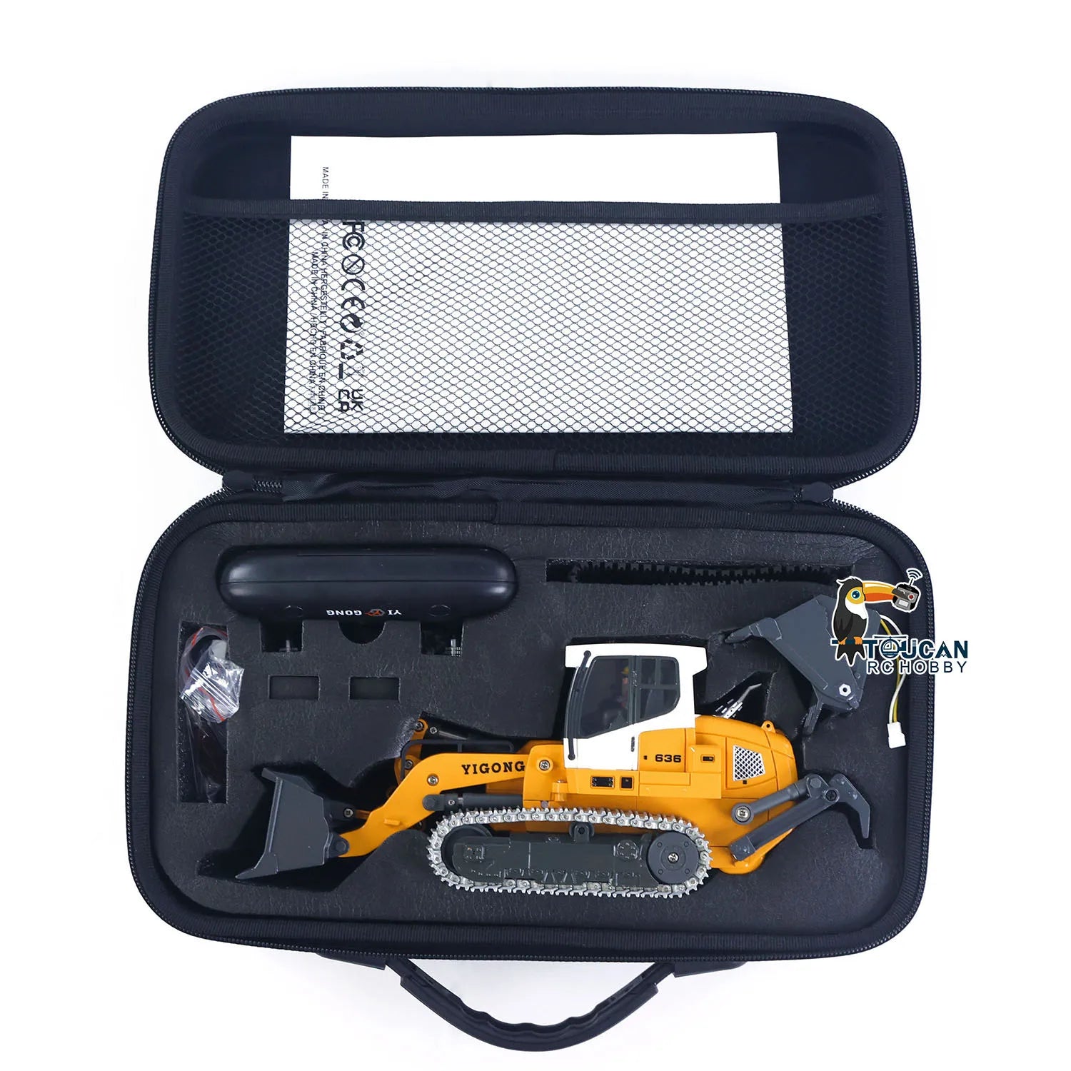 New 636 RC Loader RTR Upgrade Metal Ttracks Bucket Electric Lifting Light Sound Battery Mini Toy Model Birthday Gifts