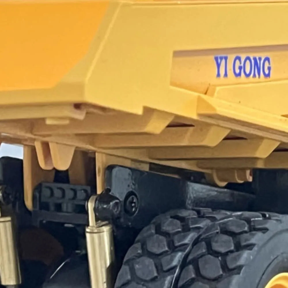 Toys Cars RTR 1/50 Electric RC Dump Truck Remote Control Construction Vehicle Tipper Model Light Sound Effect TOUCAN Hobby Gift