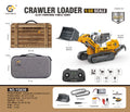 1:50 YG636 Rc Engineering Vehicle 1:50 Scale Alloy Excavator Crawler Loader Dump Truck 2.4ghz Simulation Construction Model Toy